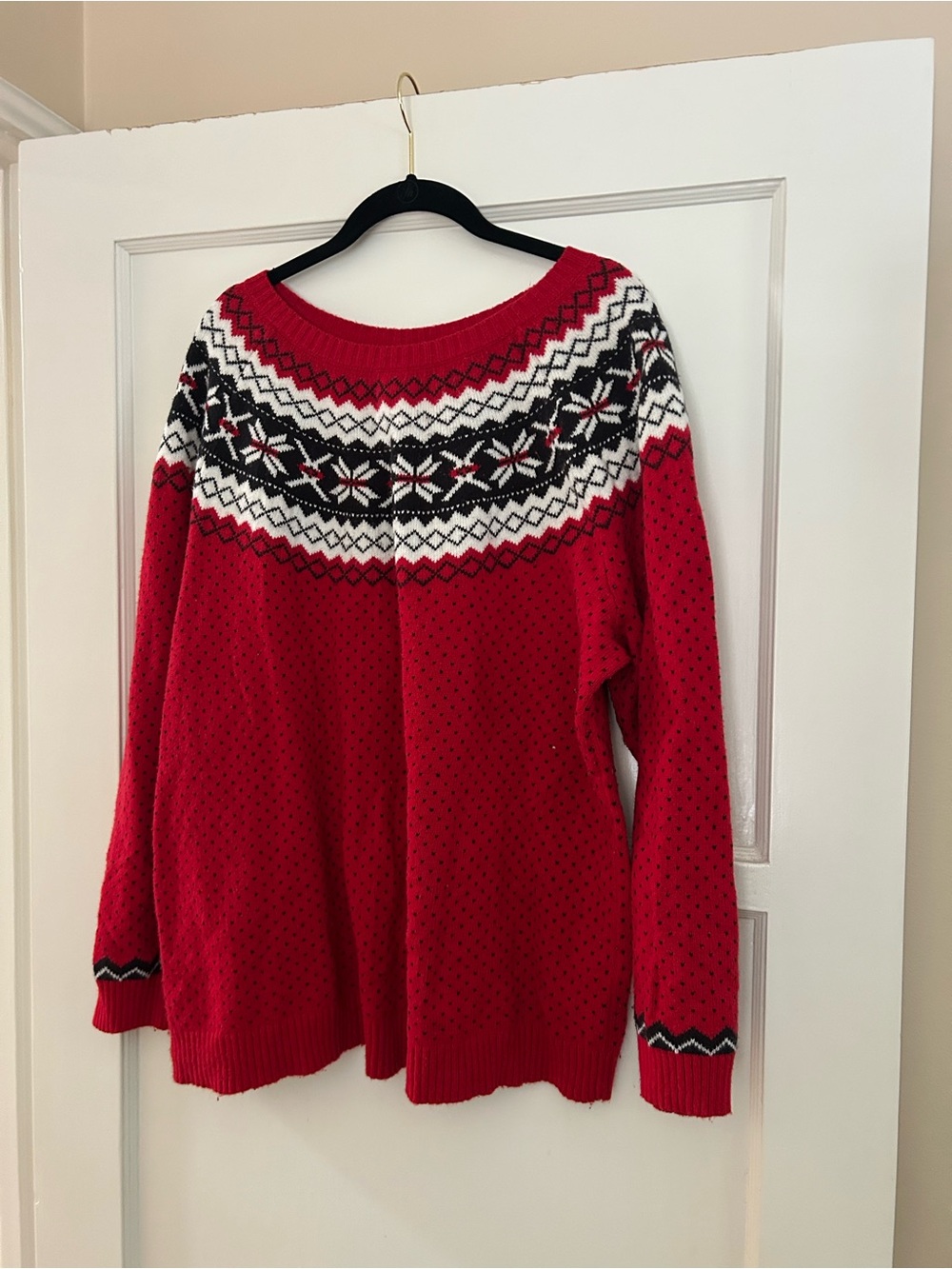 Talbots fairisle sweater, 2X